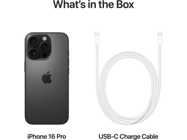 iPhone 16 Pro APPLE (6.3'' - 256 GB - Titânio Preto) - Image 3