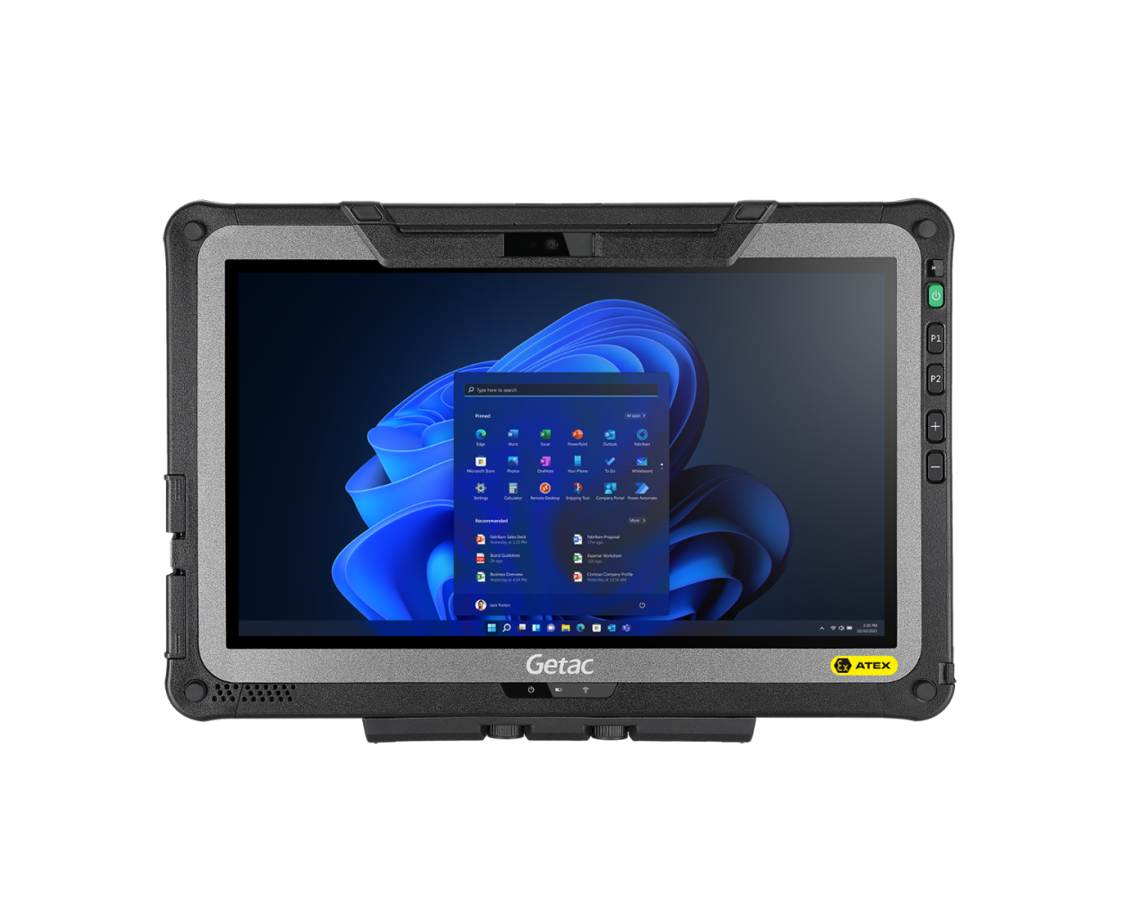 Tablet Getac F110 - Zona 2/22 - Windows 10 - 4G LTE - NFC