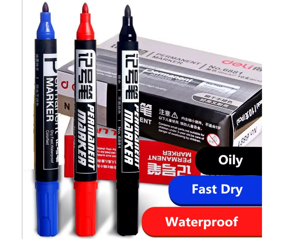 Marcador Permanente Delistar Nº 6881