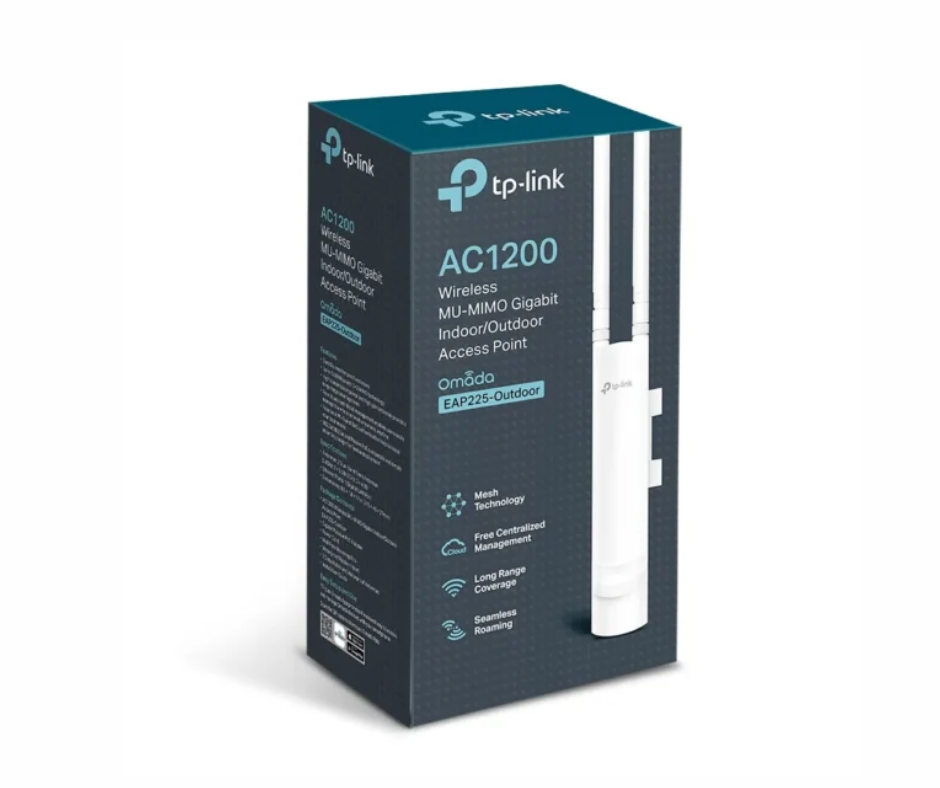 Ponto de acesso interno/externo Gigabit MU-MIMO sem fio AC1200