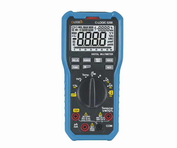 Multímetro Digital C-LOGIC 5200