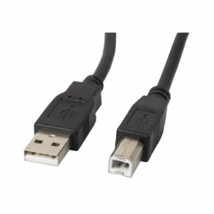 CABO USB-A 5MT (M) PARA USB-B (M) PRETO EWENT