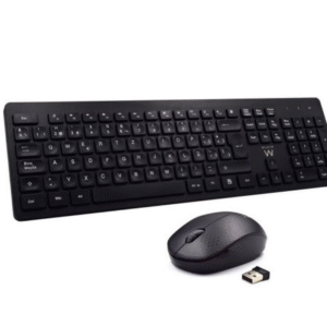 Conjunto Teclado + Mouse Ewent Wireless Preto