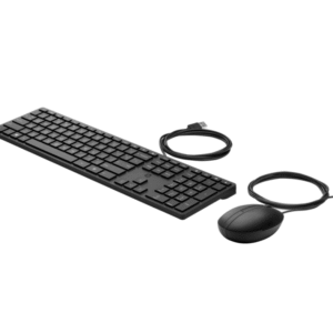 Conjunto Teclado + Rato HP USB com Fio (Modelo Halley)