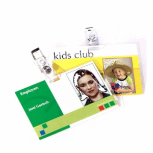 Porta Passe Holder 90x60 mm com Clip – Pack 50 unidades