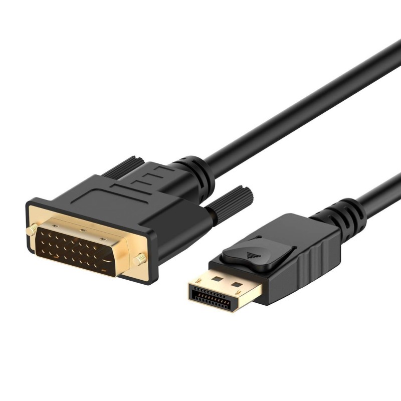 Cabo Displayport 1 Metro Macho Para Dvi-d (24+1) Gold-plated