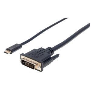 CABO USB-C 2MT (M) PARA DVI-D/I (M) 1080P MANHATTAN