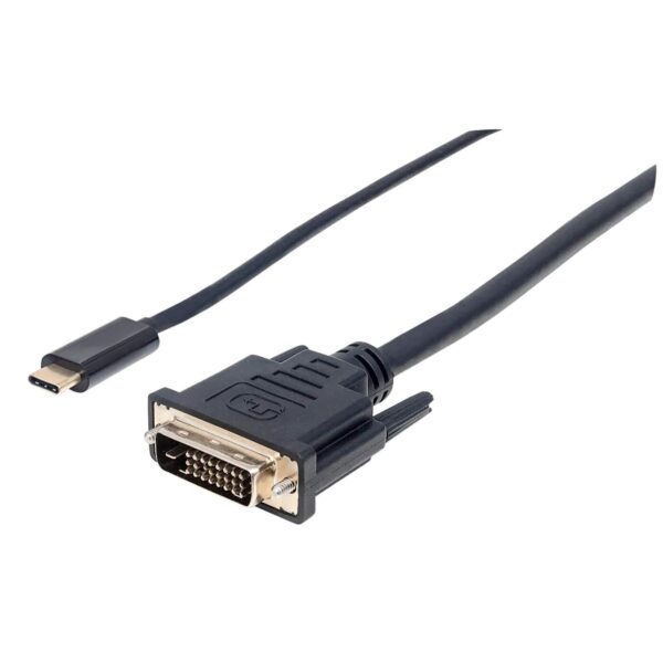 CABO USB-C 2MT (M) PARA DVI-D/I (M) 1080P MANHATTAN