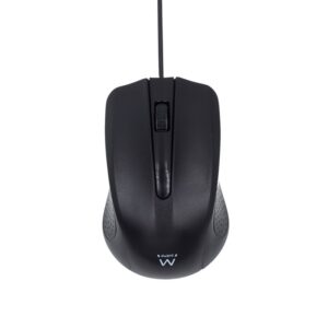 Mouse Ewent USB 2.0 Óptico 1000 DPI – Preto