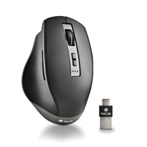 Mouse NGS Blur-RB Wireless Recarregável – 3200 DPI