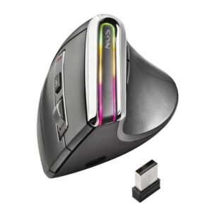 Mouse NGS Evo Karma Wireless – Recarregável – Ergonômico – 3200 DPI