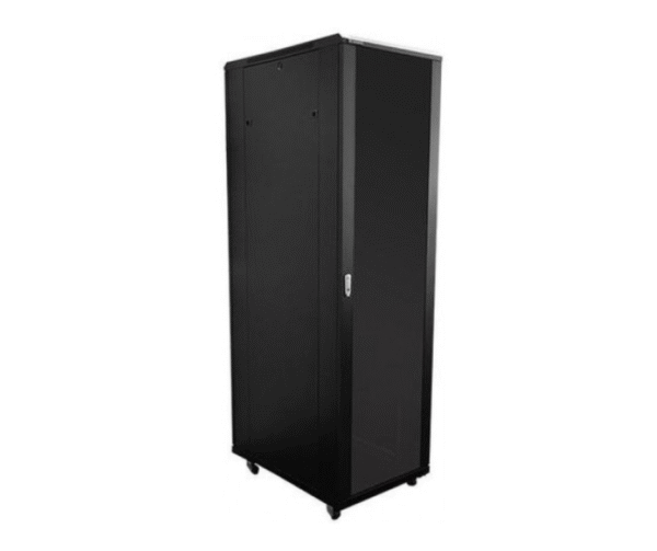 Armário Rack 42U 600x1000mm INT 19’’ Aço Preto
