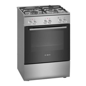 Fogão Bosch 60cm Gás/Misto Série 2 Forno Elétrico Inox