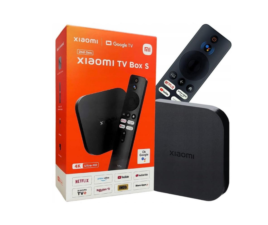 Xiaomi Mi TV Box S (2nd Gen) Google TV 4K Ultra HD