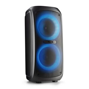 Coluna NGS Bluetooth 200 W WildTemper – Preta com bateria