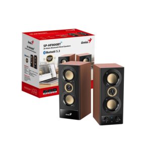 Colunas Genius SP-HF800BT 20W 3-Way Bluetooth Madeira