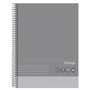 Caderno A4 70g/160f Prestige Quadriculado