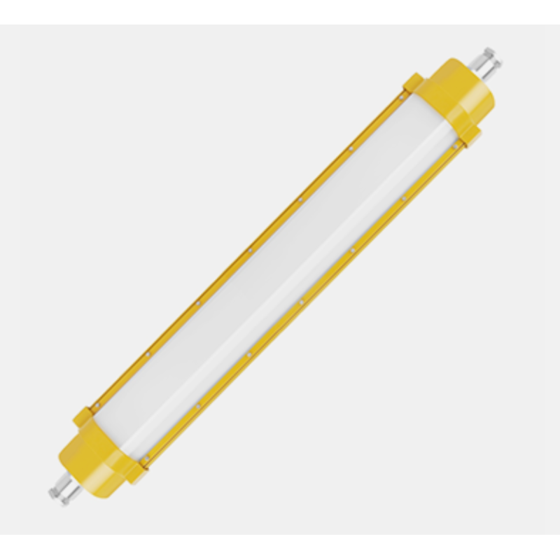 Serie Aron, 40W, emergência, armadura estanque, 140lm/W, 5600lm, 1200x115x63mm, 5000K, IP66, ATEX, LED