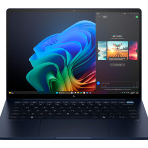 Notebook HP EliteBook Ultra G1i com processador Intel Core Ultra 7 268V (8 núcleos, até 5 GHz), 32 GB de RAM, SSD de 1 TB, tela de 14″ 2.8K OLED touch, Windows 11 Pro