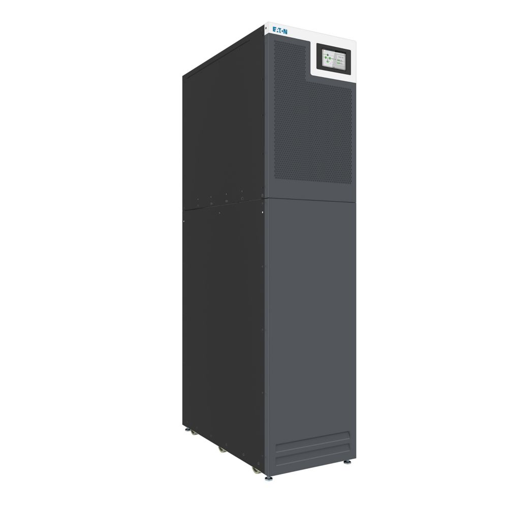 UPS Eaton 93T, Tower Online, 20 kVA, entrada trifásica/saída trifásica, fator de potência unitário, interruptor de bypass de manutenção interno, baterias internas 2x32x7Ah