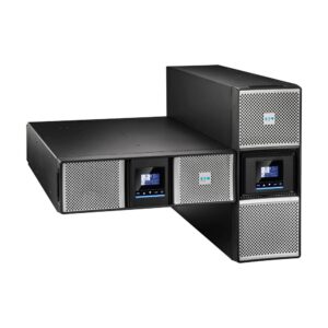 UPS Eaton 9PX Gen2  Netpack, 5000 VA / 5000 W, entrada e algumas saídas hardwired, 6x C13, 6x C19, rack/tower 3U, placa de rede Gigabit e kit de montagem incluídos.