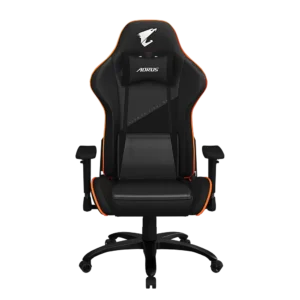 Cadeira gamer AORUS AGC310 JOGUE COM CONFORTO. AÇO PARA SUPORTE.